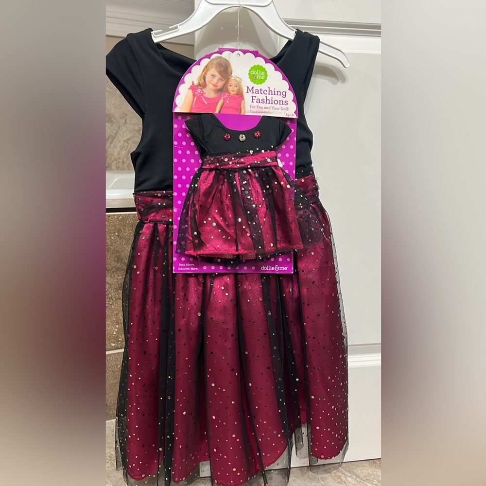 New!  Dollie & Me matching dresses.  Size 10